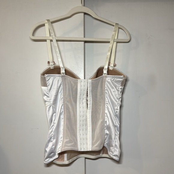 PARFAIT by AFFINITAS White and Cream Bustier 36G - Picture 2 of 6